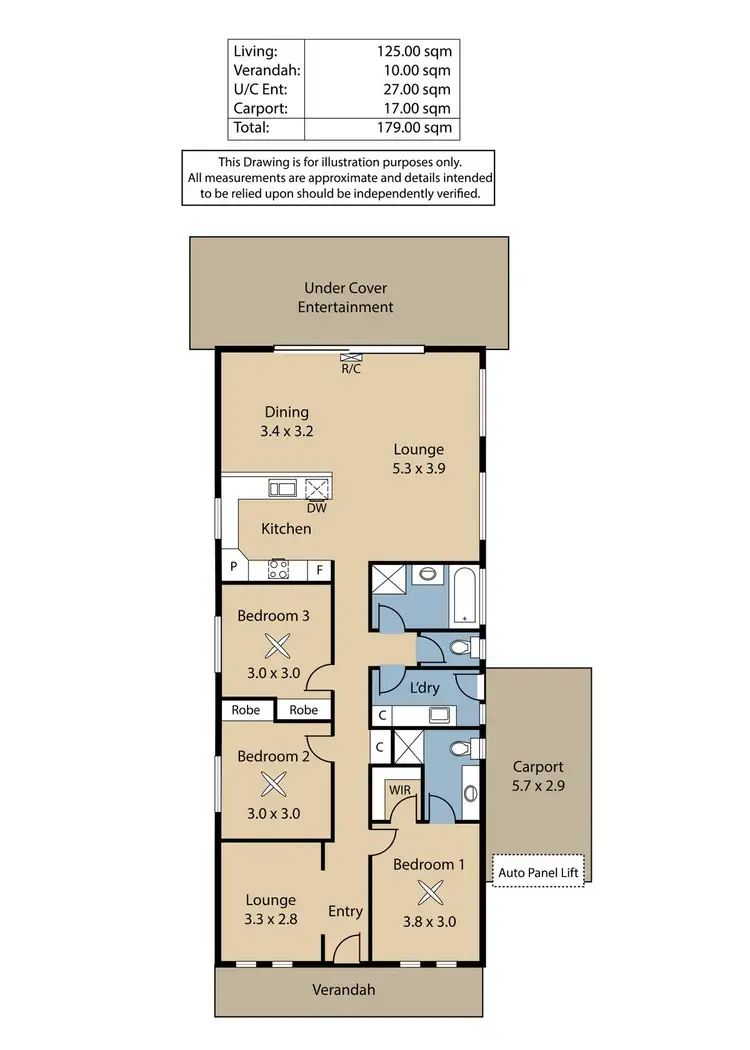 Floorplan of Homely house listing, 3 Minto Street, Blakeview SA 5114