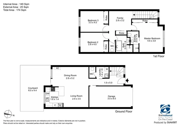 Floorplan of Homely townhouse listing, 48/28 Fortune Street, Coomera QLD 4209
