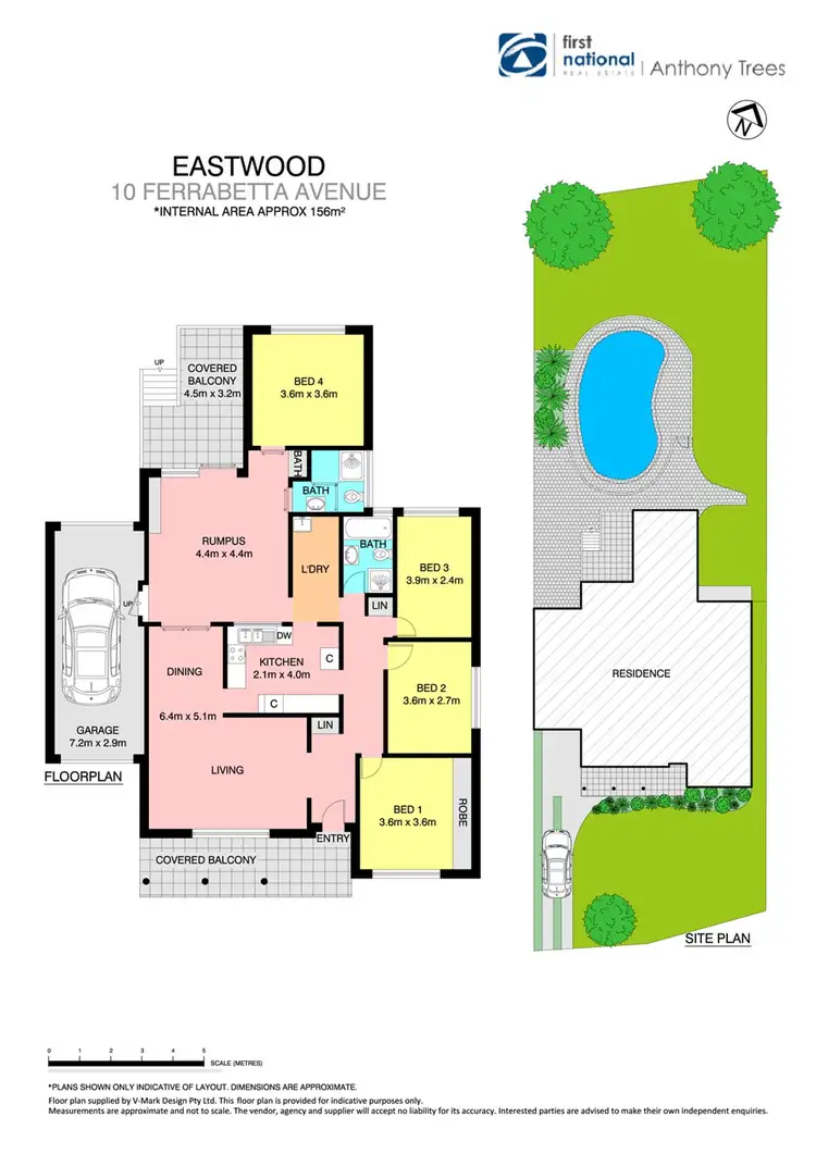 Floorplan of Homely house listing, 10 Ferrabetta Avenue, Eastwood NSW 2122