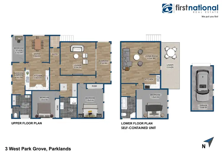 Floorplan of Homely house listing, 3 West Park Grove, Parklands TAS 7320