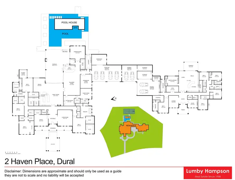 Floorplan of Homely house listing, 2 Haven Place, Dural NSW 2158