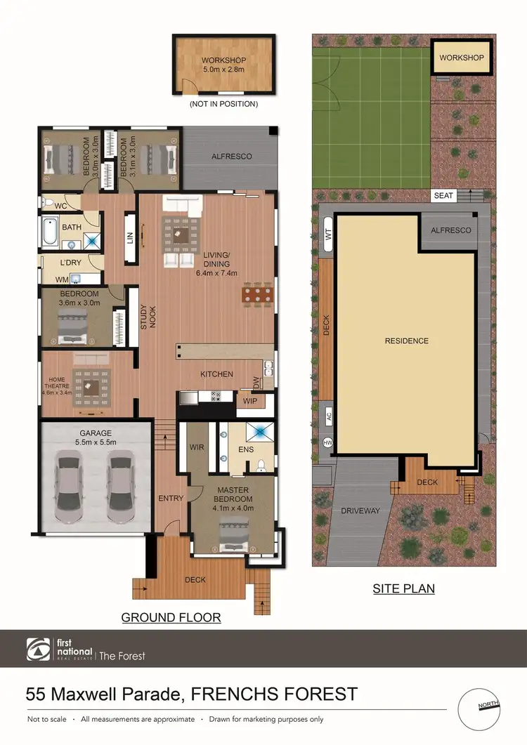 Floorplan of Homely house listing, 55 Maxwell Parade, Frenchs Forest NSW 2086