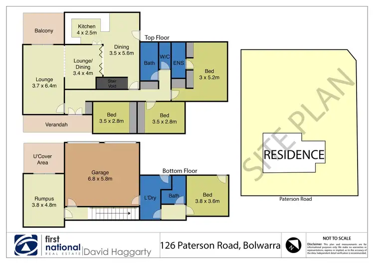 Floorplan of Homely house listing, 126 Paterson Road, Bolwarra NSW 2320