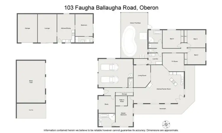 Floorplan of Homely rural property listing, 103 Faugha Ballaugha Road, Oberon NSW 2787