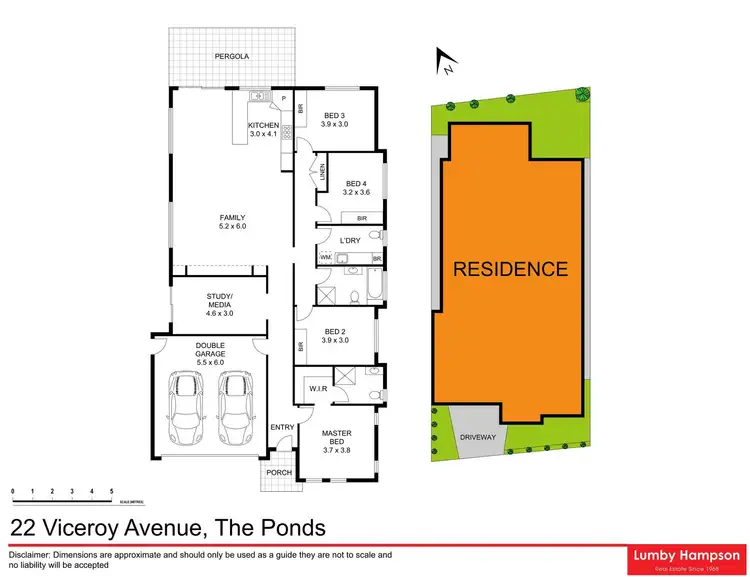 Floorplan of Homely house listing, 22 Viceroy Avenue, The Ponds NSW 2769