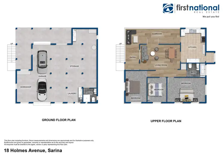 Floorplan of Homely house listing, 18 Holmes Avenue, Sarina QLD 4737