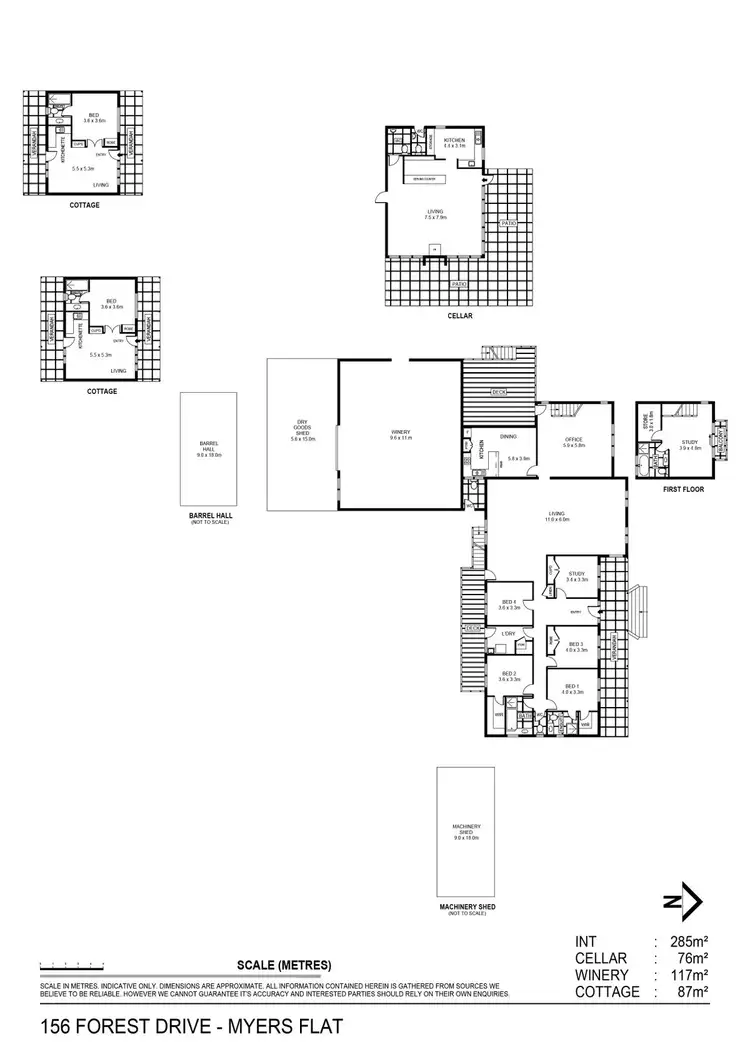 Floorplan of Homely rural property listing, 156 Forest Drive, Myers Flat VIC 3556