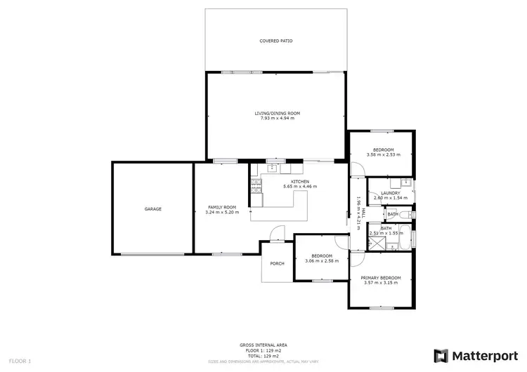 Floorplan of Homely house listing, 25 Blockley Way, Bassendean WA 6054