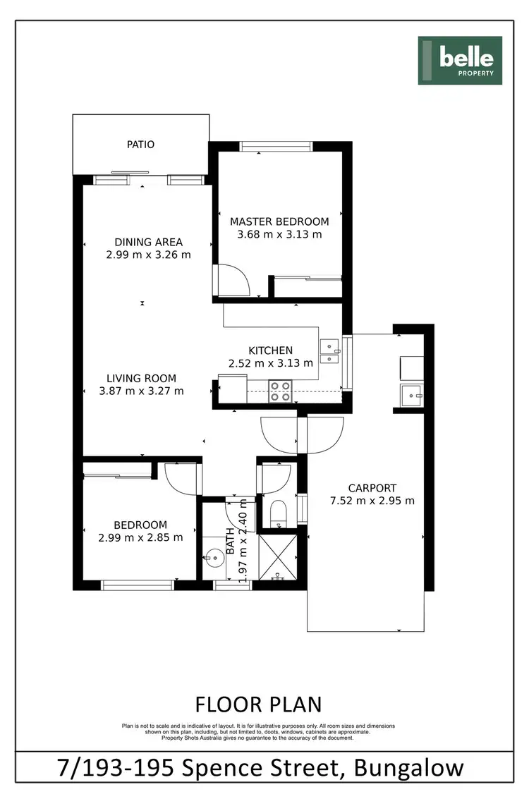 Floorplan of Homely villa listing, 7/193-195 Little Spence Street, Bungalow QLD 4870