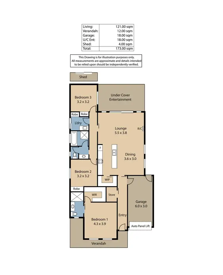 Floorplan of Homely house listing, 9 Minto Street, Blakeview SA 5114