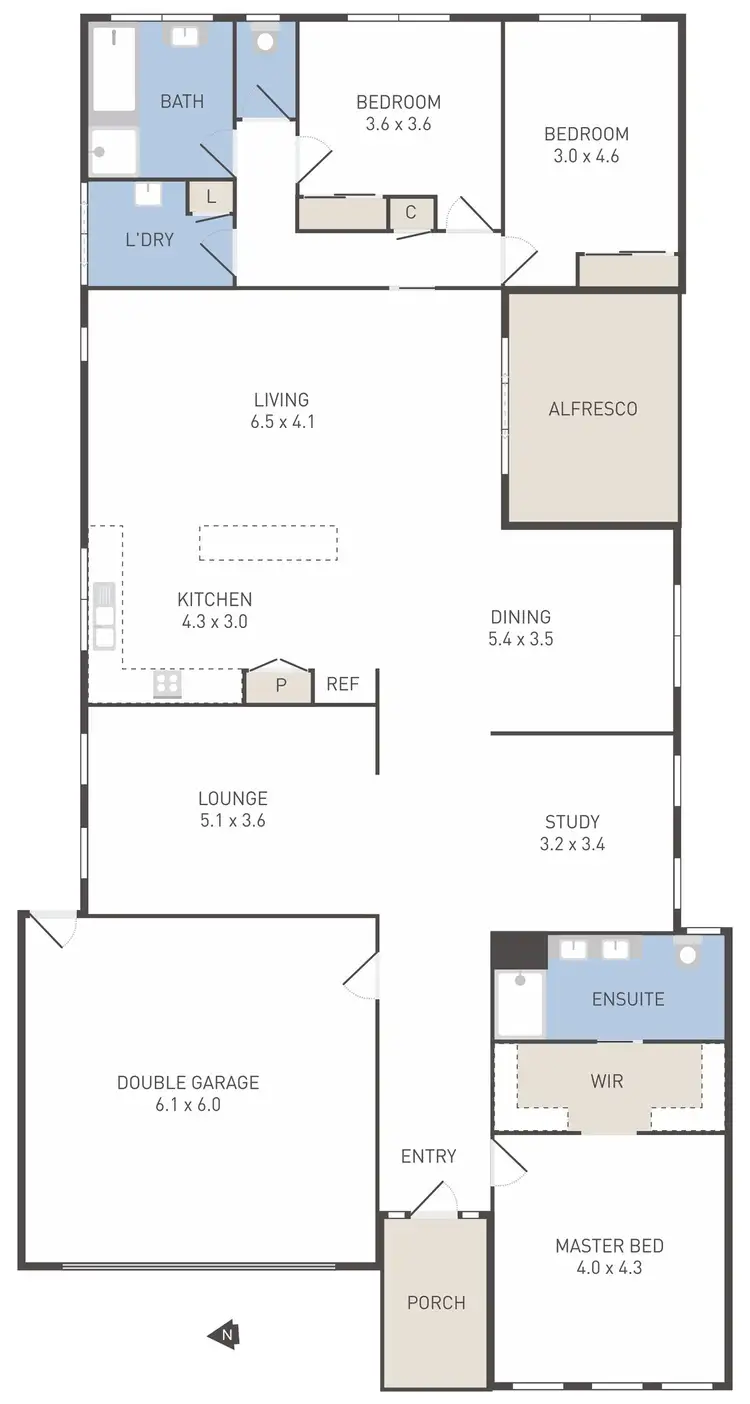 Floorplan of Homely house listing, 20 Peppermint Crescent, Manor Lakes VIC 3024
