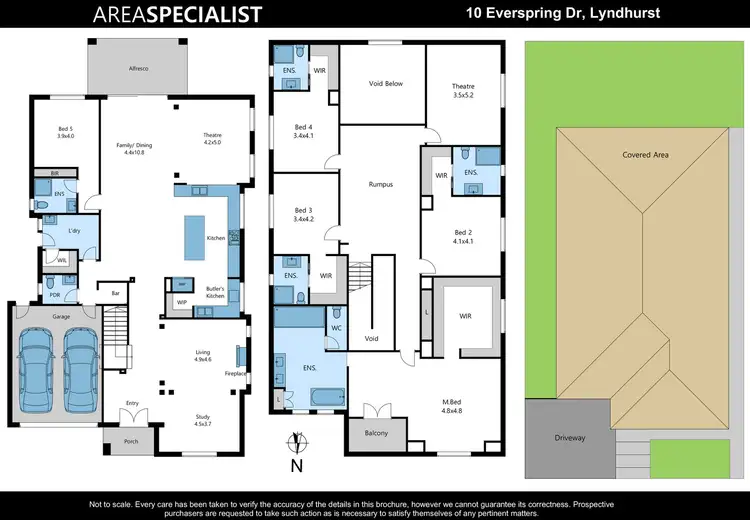 Floorplan of Homely house listing, 10 Everspring Drive, Lyndhurst VIC 3975