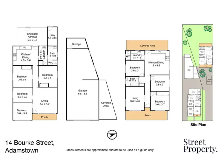Floorplan of Homely house listing, 14 & 14A Bourke Street, Adamstown NSW 2289