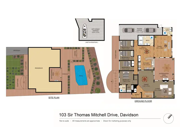 Floorplan of Homely house listing, 103 Sir Thomas Mitchell Drive, Davidson NSW 2085