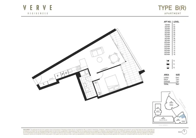 Floorplan of Homely apartment listing, 203/464 King Street, Newcastle NSW 2300