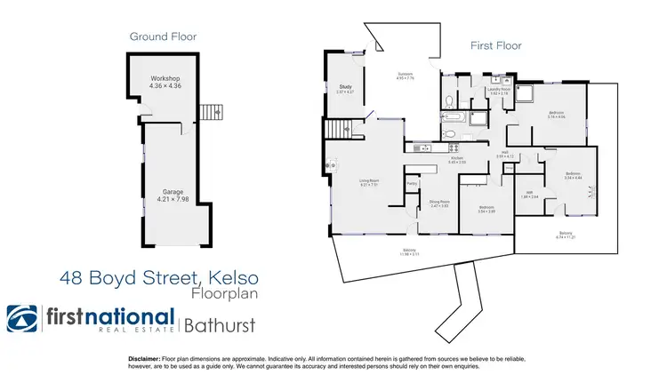 Floorplan of Homely house listing, 48 Boyd Street, Kelso NSW 2795