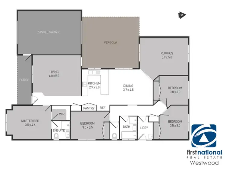 Floorplan of Homely house listing, 40 Racecourse Road, Werribee VIC 3030