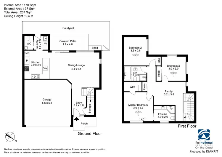 Floorplan of Homely townhouse listing, 2/228 Queen Street, Southport QLD 4215