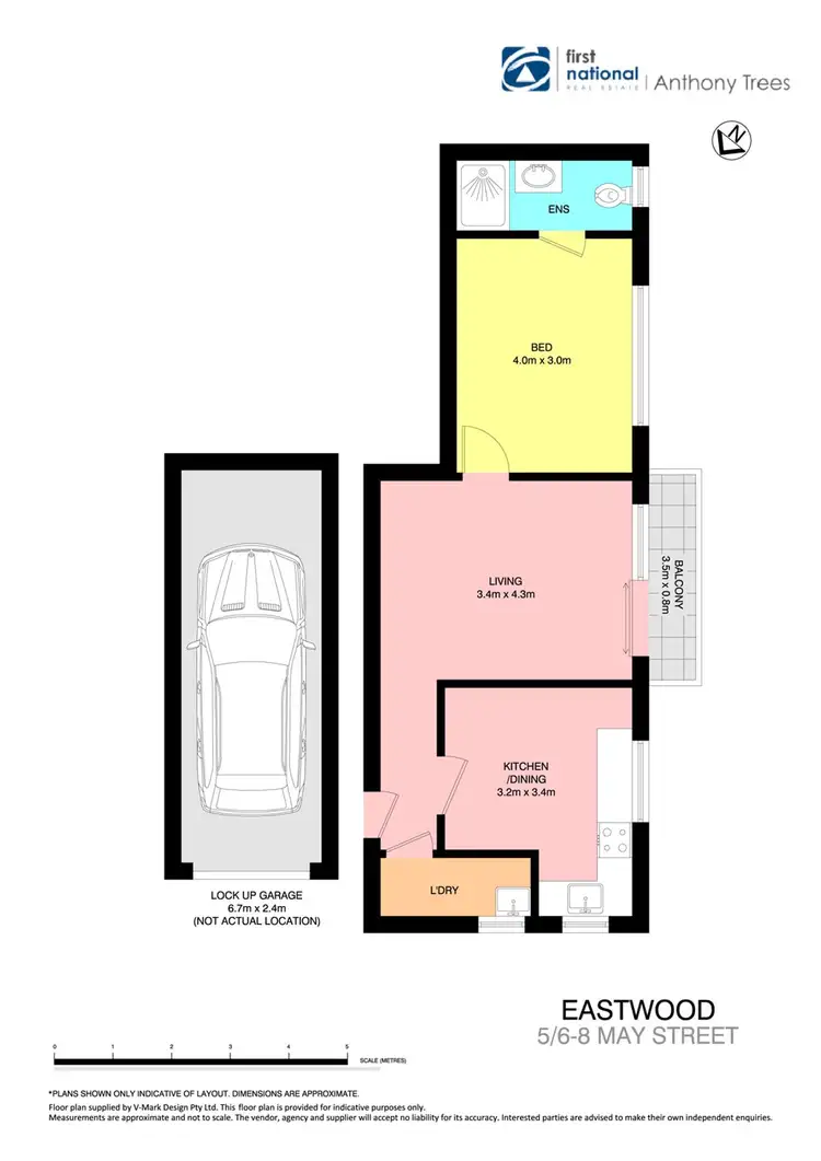 Floorplan of Homely apartment listing, 5/6-8 May Street, Eastwood NSW 2122