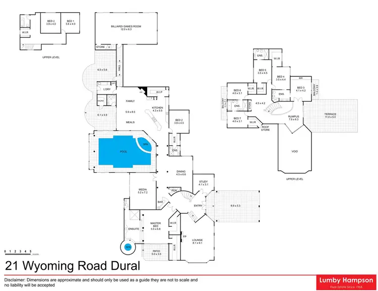 Floorplan of Homely house listing, 21 Wyoming Road, Dural NSW 2158