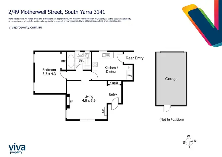 Floorplan of Homely apartment listing, 2/49 Motherwell Street, South Yarra VIC 3141