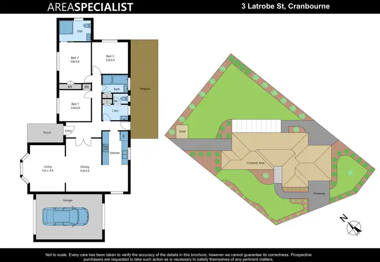 Floorplan of Homely house listing, 3 Latrobe Street, Cranbourne VIC 3977