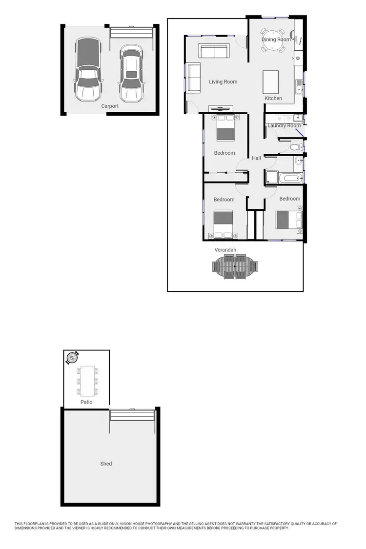 Floorplan of Homely house listing, 477 Walnut Avenue, Mildura VIC 3500