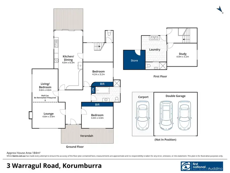 Floorplan of Homely house listing, 3 Warragul, Korumburra VIC 3950