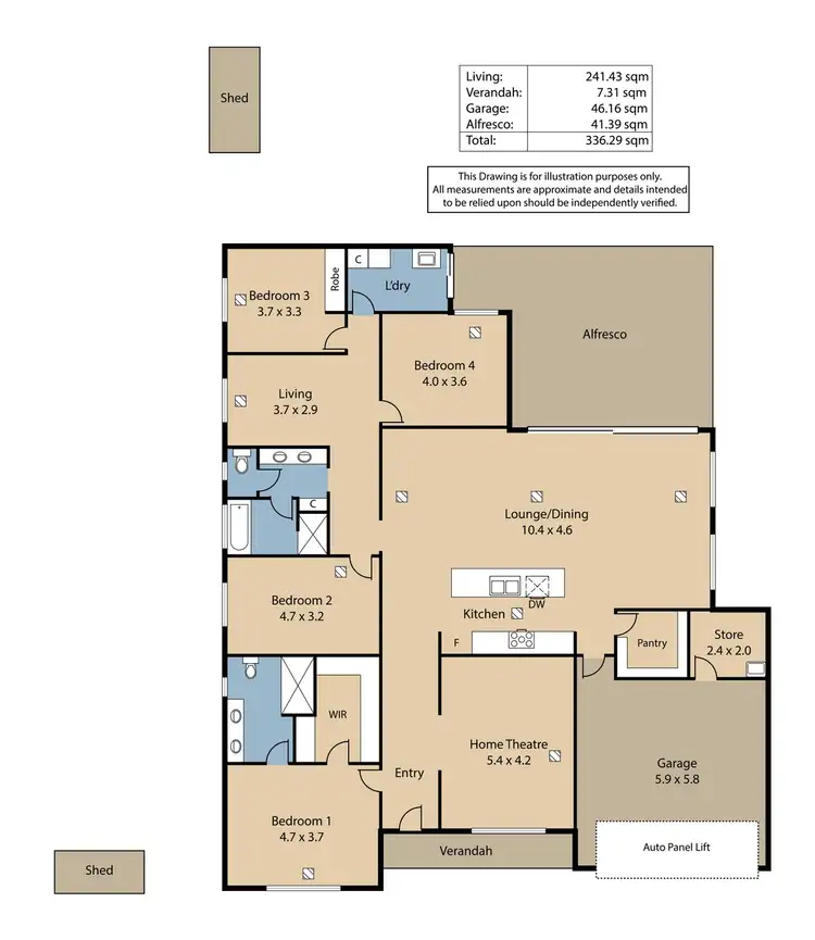 Floorplan of Homely house listing, 24 Huon Road, Angle Vale SA 5117