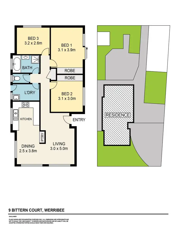 Floorplan of Homely house listing, 9 Bittern Court, Werribee VIC 3030