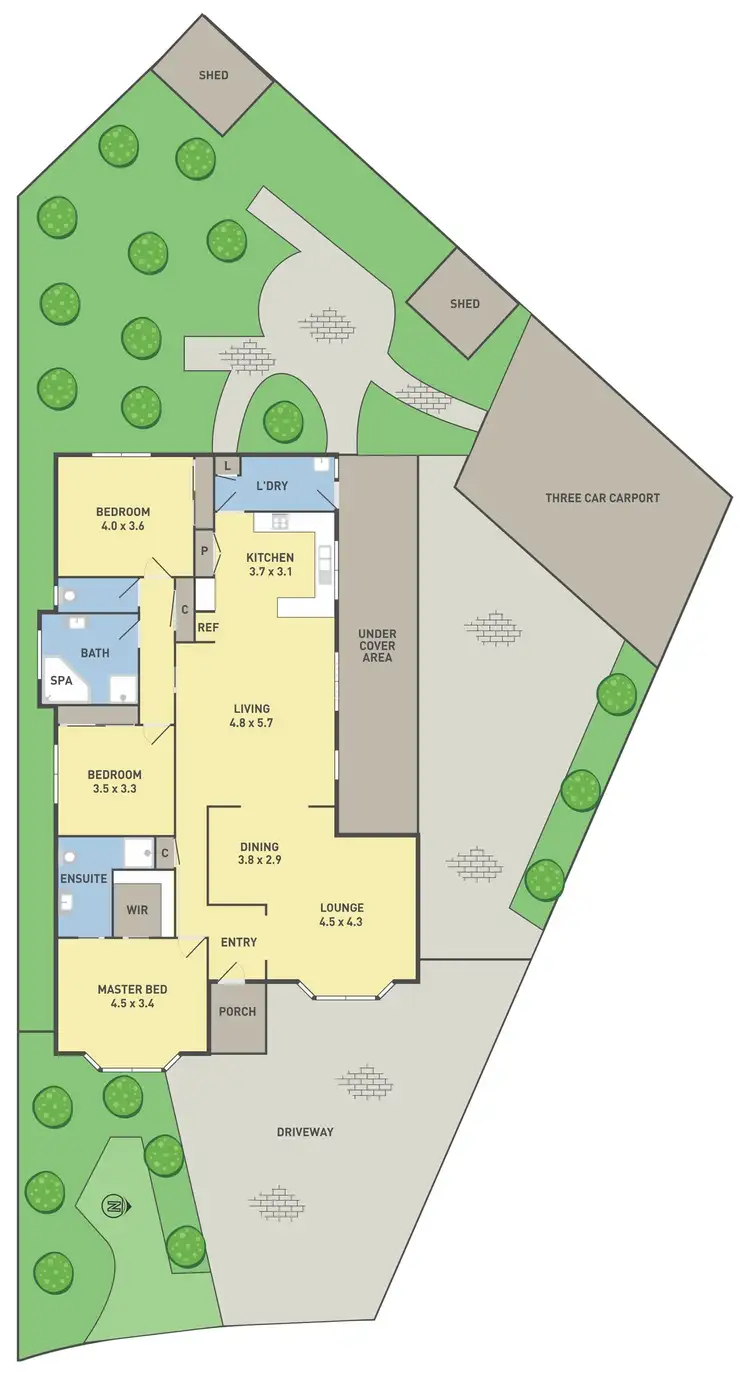 Floorplan of Homely house listing, 30 Kiparra Close, St Albans VIC 3021