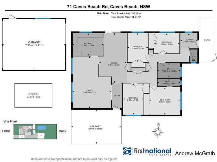 Floorplan of Homely house listing, 71 Caves Beach Road, Caves Beach NSW 2281