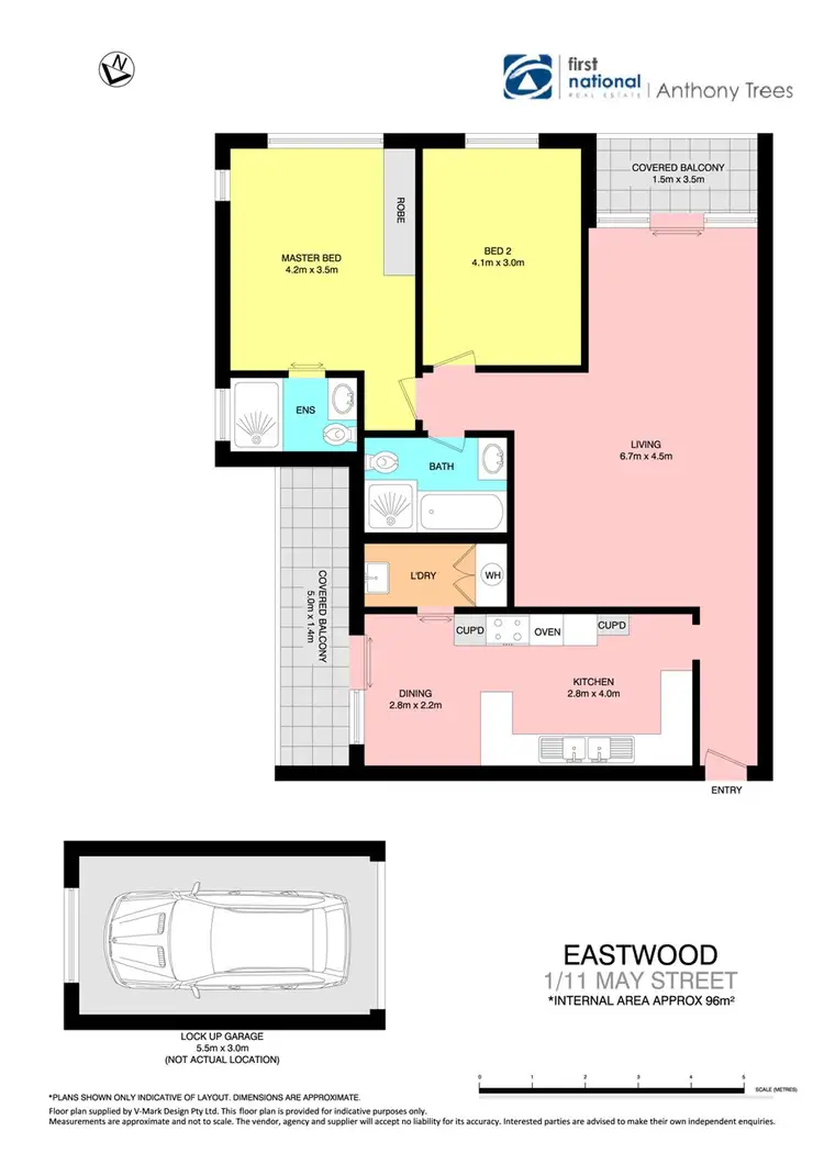 Floorplan of Homely apartment listing, 1/11 May Street, Eastwood NSW 2122