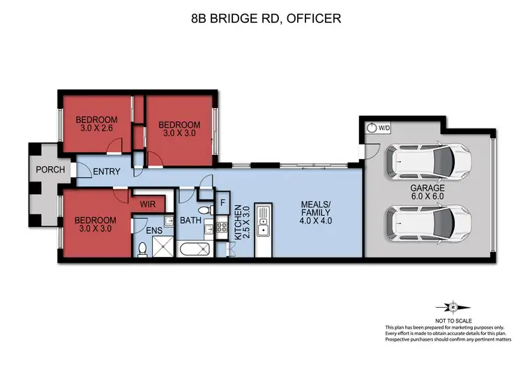 Floorplan of Homely other listing, 8B Bridge Road, Officer VIC 3809