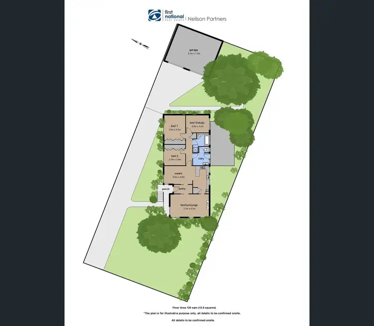 Floorplan of Homely house listing, 19 Evan Street, Berwick VIC 3806