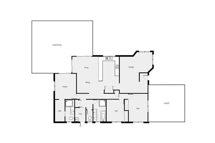 Floorplan of Homely house listing, 30 Barron View Drive, Freshwater QLD 4870
