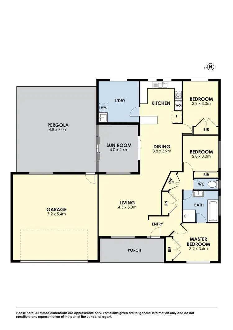 Floorplan of Homely house listing, 8 Bluestone Walk, Delahey VIC 3037