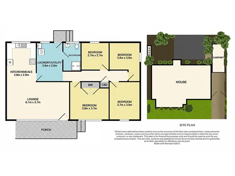 Floorplan of Homely house listing, 13 Devon Avenue, Cowes VIC 3922