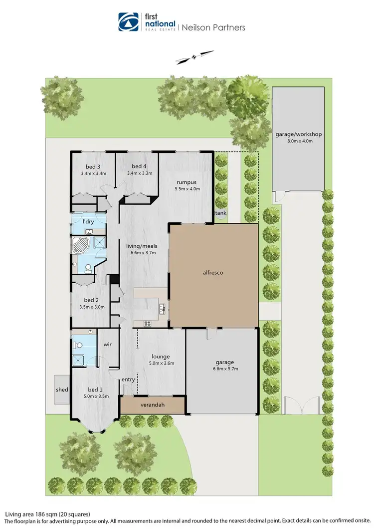 Floorplan of Homely house listing, 15 Flinders Chase, Pakenham VIC 3810