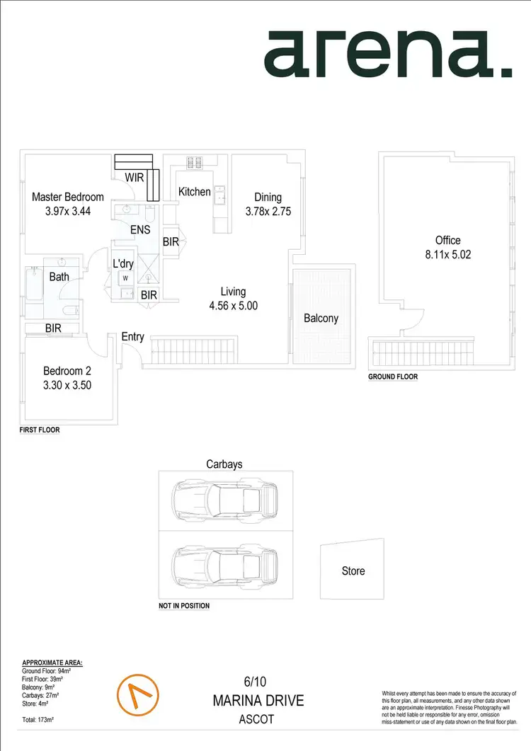 Floorplan of Homely apartment listing, 6/10 Marina Drive, Ascot WA 6104