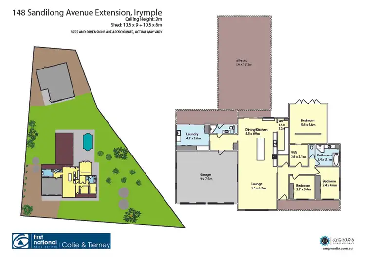 Floorplan of Homely house listing, 148 Sandilong Avenue Extension, Irymple VIC 3498