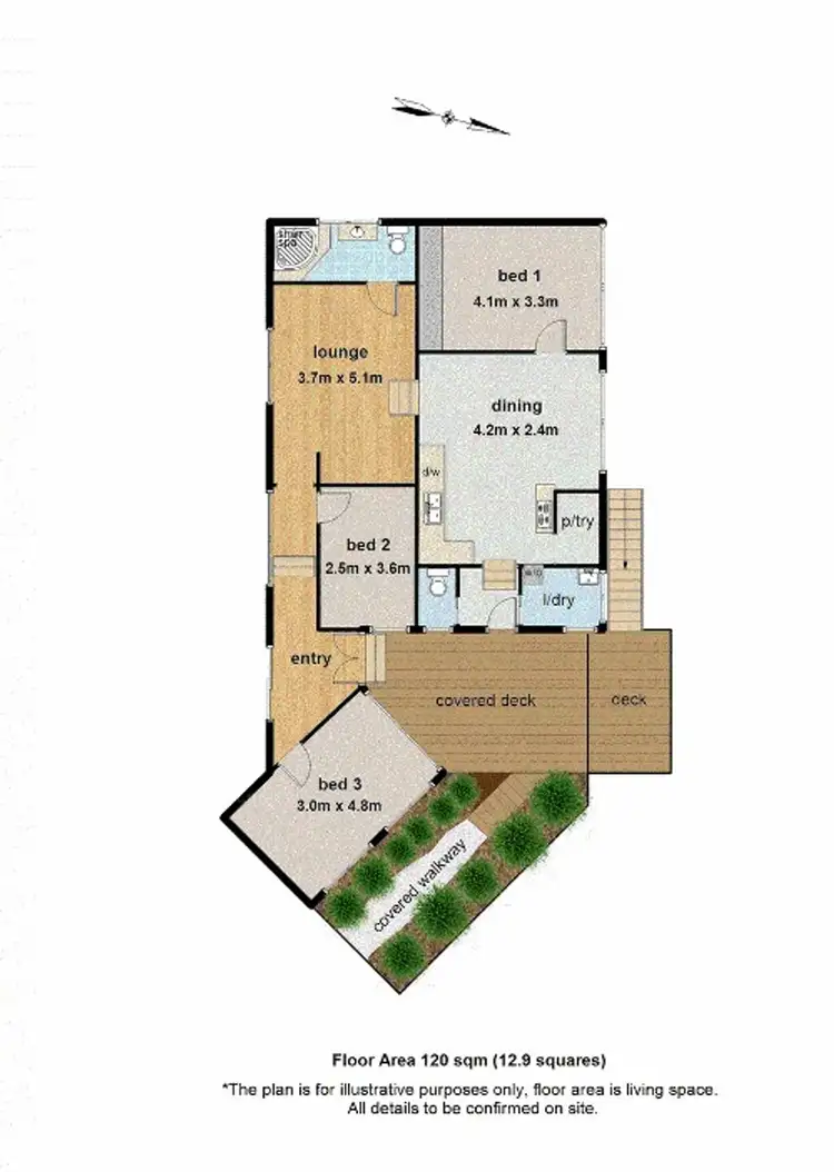 Floorplan of Homely house listing, 7 Lisheen Road, Cockatoo VIC 3781