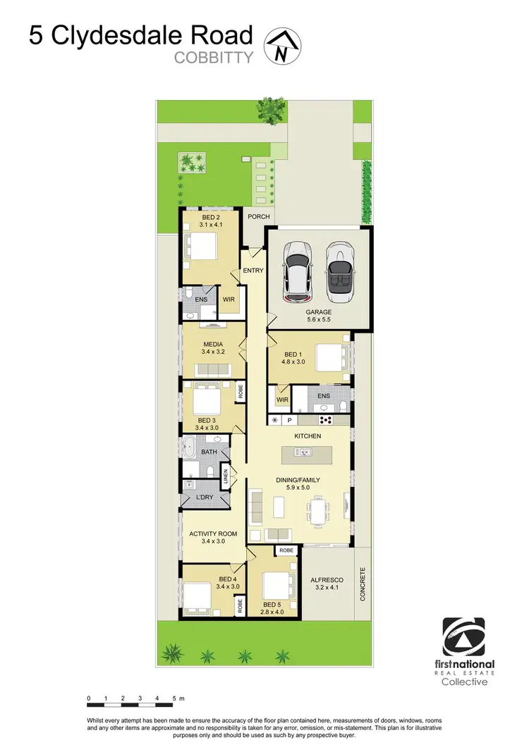 Floorplan of Homely house listing, 5 Clydesdale Road, Cobbitty NSW 2570