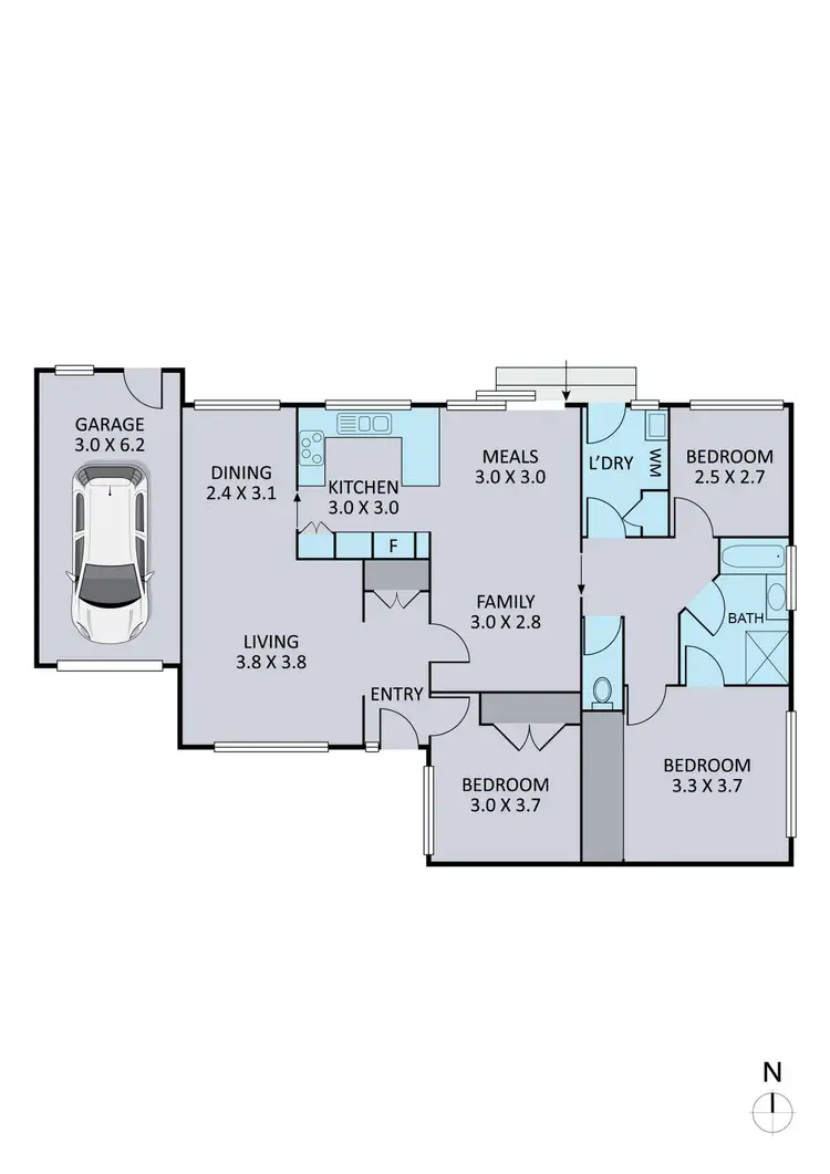 Floorplan of Homely unit listing, 2/27 Kemp Avenue, Mount Waverley VIC 3149
