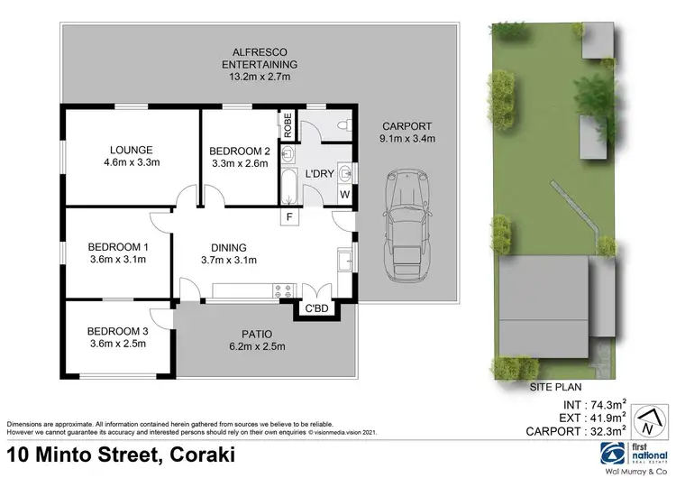 Floorplan of Homely rural property listing, 10 Minto Street, Coraki NSW 2471