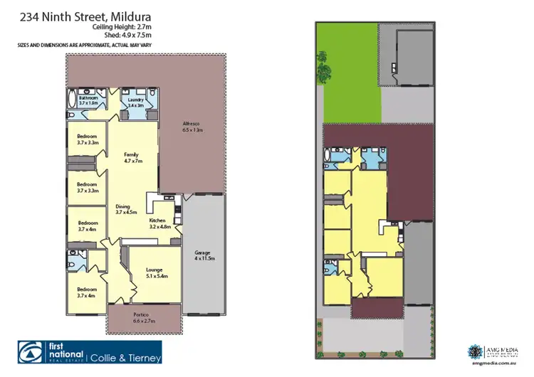 Floorplan of Homely house listing, 234 Ninth Street, Mildura VIC 3500