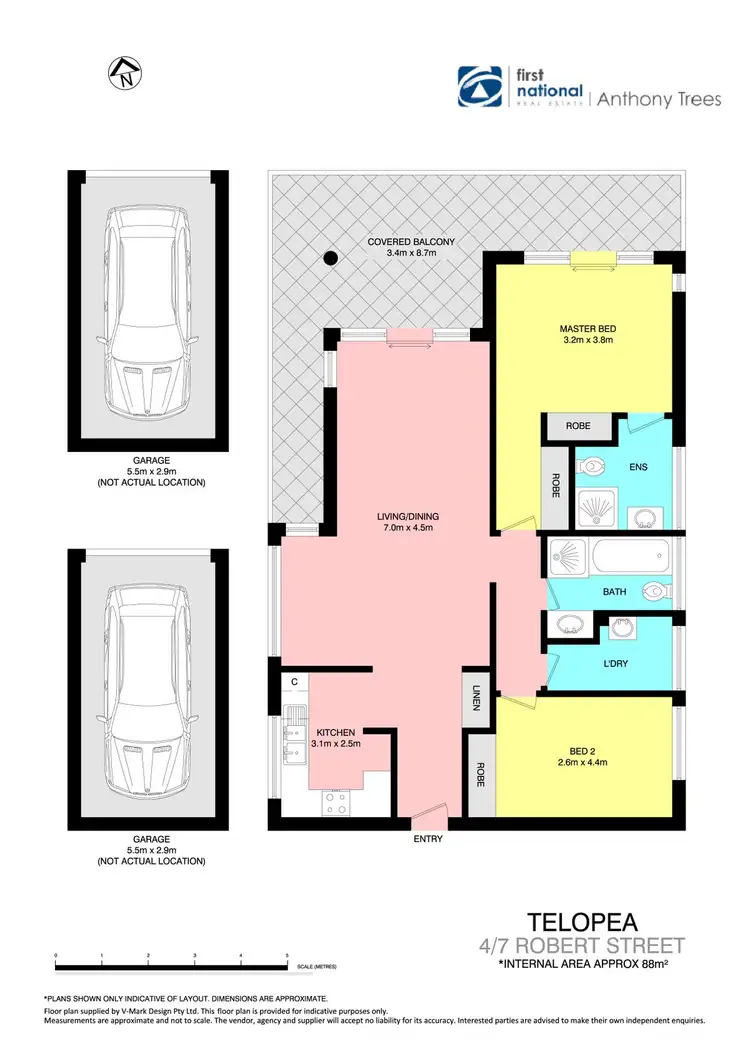 Floorplan of Homely apartment listing, 4/7 Robert Street, Telopea NSW 2117