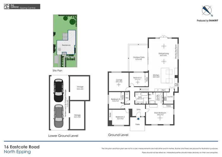 Floorplan of Homely house listing, 16 Eastcote Road, North Epping NSW 2121
