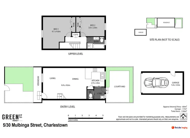 Floorplan of Homely townhouse listing, 5/30 Mulbinga Street, Charlestown NSW 2290