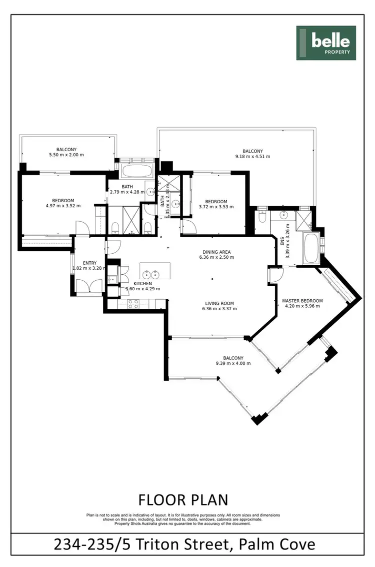Floorplan of Homely apartment listing, 234-235/5 Triton Street, Palm Cove QLD 4879